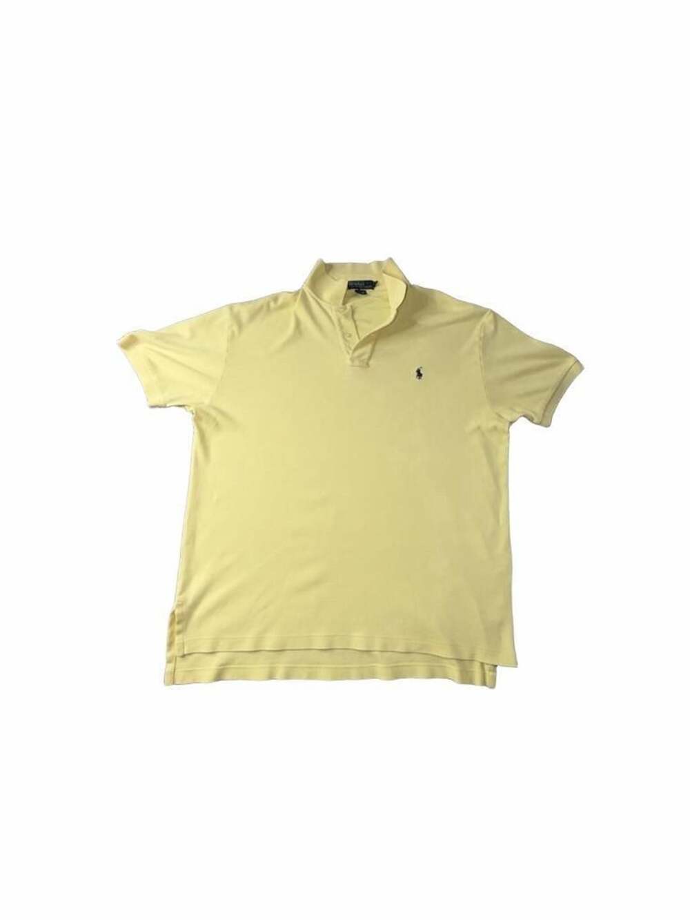 Polo by Ralph Lauren Polo Shirt Size L Yellow Cotton Short Sleeve